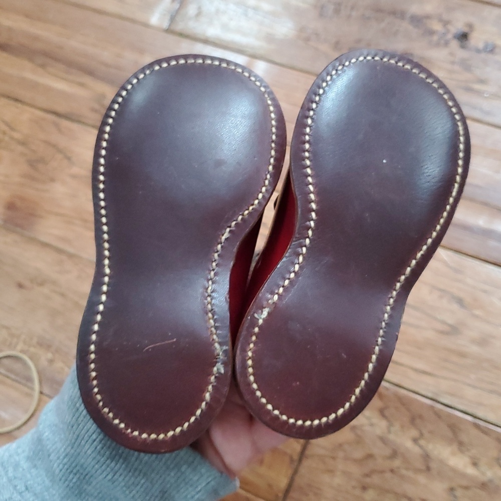Vintage stride Rite red t strap mary janes shoes - Picture 6 of 9